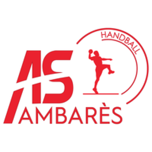 Image à fond blanc avec le logo du club rouge